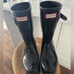 Hunter wellies size 8 short